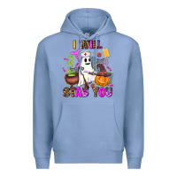 Colony Blue i will stab you nurse Premium Hoodie - AdoDesignShop