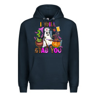 Navy i will stab you nurse Premium Hoodie - AdoDesignShop