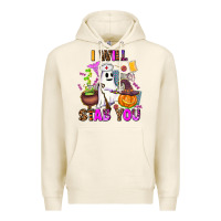 Tofu i will stab you nurse Premium Hoodie - AdoDesignShop
