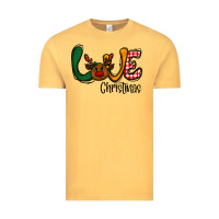 Vintage Mustard love Christmas Vintage Tee - CowhideDigitalArt