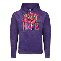 Cloud Purple hope with woman hands Vintage Hoodie - AdoDesignShop
