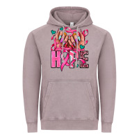 Vintage Zinc hope with woman hands Vintage Hoodie - AdoDesignShop