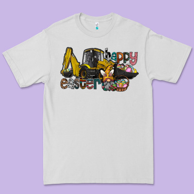 Happy Easter Premium Tee Designed By Cowhidedigitalart