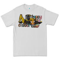 Dove Grey Happy Easter Premium Tee - CowhideDigitalArt