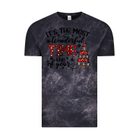 Cloud Black IT THE MOST WONDERFUL TIME the of year Vintage Tee - CowhideDigitalArt