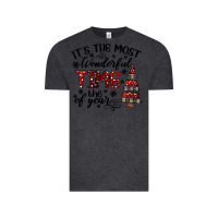 Vintage Black IT THE MOST WONDERFUL TIME the of year Vintage Tee - CowhideDigitalArt