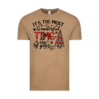 Vintage Coffee IT THE MOST WONDERFUL TIME the of year Vintage Tee - CowhideDigitalArt