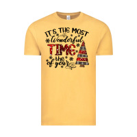 Vintage Mustard IT THE MOST WONDERFUL TIME the of year Vintage Tee - CowhideDigitalArt
