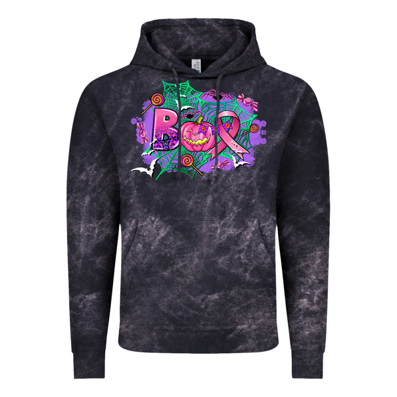 Halloween Boo With Cancer Ribbon Vintage Hoodie by AdoDesignShop | Teevron