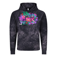 Cloud Black halloween boo with cancer ribbon Vintage Hoodie - AdoDesignShop