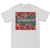 Dove Grey summer vibes Premium Tee - CowhideDigitalArt