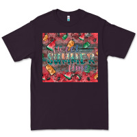 Plum summer vibes Premium Tee - CowhideDigitalArt
