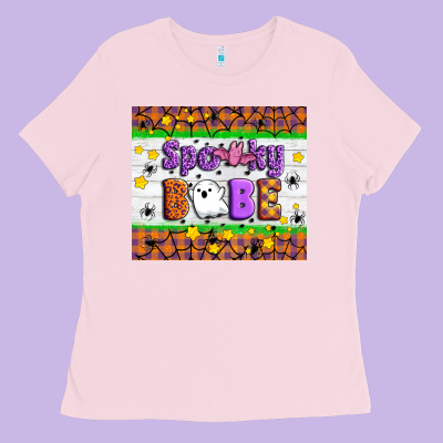 Spooky Babe Ladies Tee Designed By Artiststas