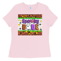 Bubblegum Pink Spooky Babe Ladies Tee - Artiststas