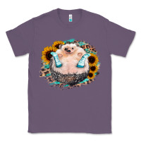 Lavender Sunflower Leopard Hedgehog Classic Tee - Jasminsmagicworld
