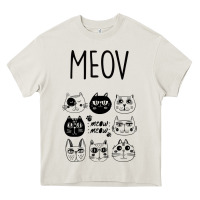 Cream Meow Heavy Core Tee - Bettercallsaul
