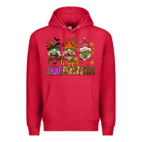 Cardinal happy hallothanksmas gnomes Premium Hoodie - AdoDesignShop