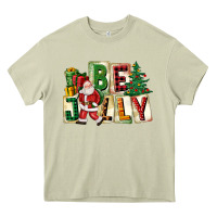 Mossy be jolly santa christmas Heavy Core Tee - FaDigitalArtStudio