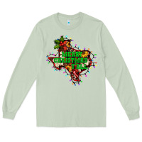 Matcha merry Christmas y'all Texas map Long Sleeve Tee - BarkalooDesign