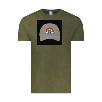 Vintage Olive capt america Vintage Tee - Rosma