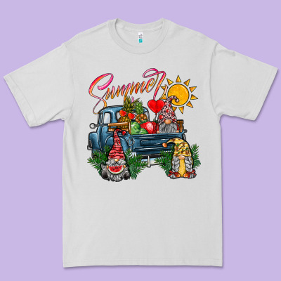 Summer Gnomes  Truck Premium Tee Designed By Cowhidedigitalart