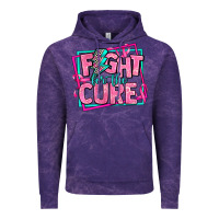 Cloud Purple fight for the cure Vintage Hoodie - AdoDesignShop
