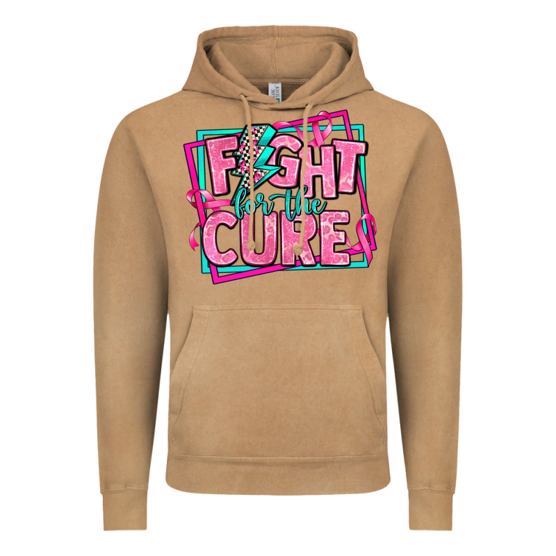 Fight For The Cure Vintage Hoodie by AdoDesignShop | Teevron