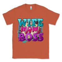 Copper wife mom boss Classic Tee - FaDigitalArtStudio