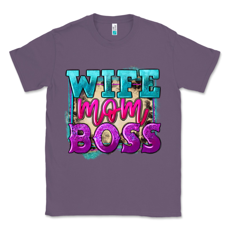 Wife Mom Boss Classic Tee by FaDigitalArtStudio | Teevron