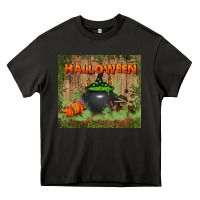 Asphalt halloween tumbler Heavy Core Tee - BundleAndBundleShop