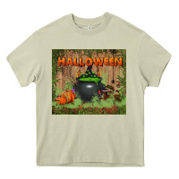 Mossy halloween tumbler Heavy Core Tee - BundleAndBundleShop