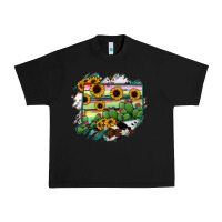 Black Connecticut State Map Urban Heavy Tee - RanaPortraitStore