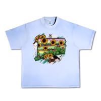 Grape Ice Connecticut State Map Urban Heavy Tee - RanaPortraitStore