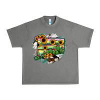 Tornado Connecticut State Map Urban Heavy Tee - RanaPortraitStore
