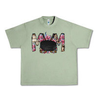 Oil Green mom hockey flower Urban Heavy Tee - RacoonDesign