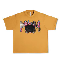 Peanut Butter mom hockey flower Urban Heavy Tee - RacoonDesign