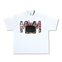 White mom hockey flower Urban Heavy Tee - RacoonDesign