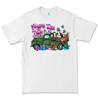 White happy easter day truck Premium Tee - CowhideDigitalArt