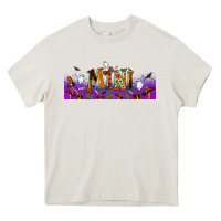 Cream halloween mini libbey glass Heavy Core Tee - BundleAndBundleShop