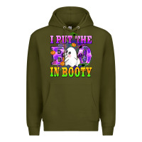Army Green i put the in booty Premium Hoodie - AdoDesignShop