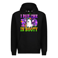 Black i put the in booty Premium Hoodie - AdoDesignShop