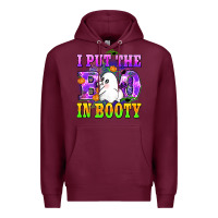 Burgundy i put the in booty Premium Hoodie - AdoDesignShop