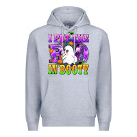 Heather Grey i put the in booty Premium Hoodie - AdoDesignShop