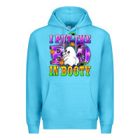 Ocean Blue i put the in booty Premium Hoodie - AdoDesignShop