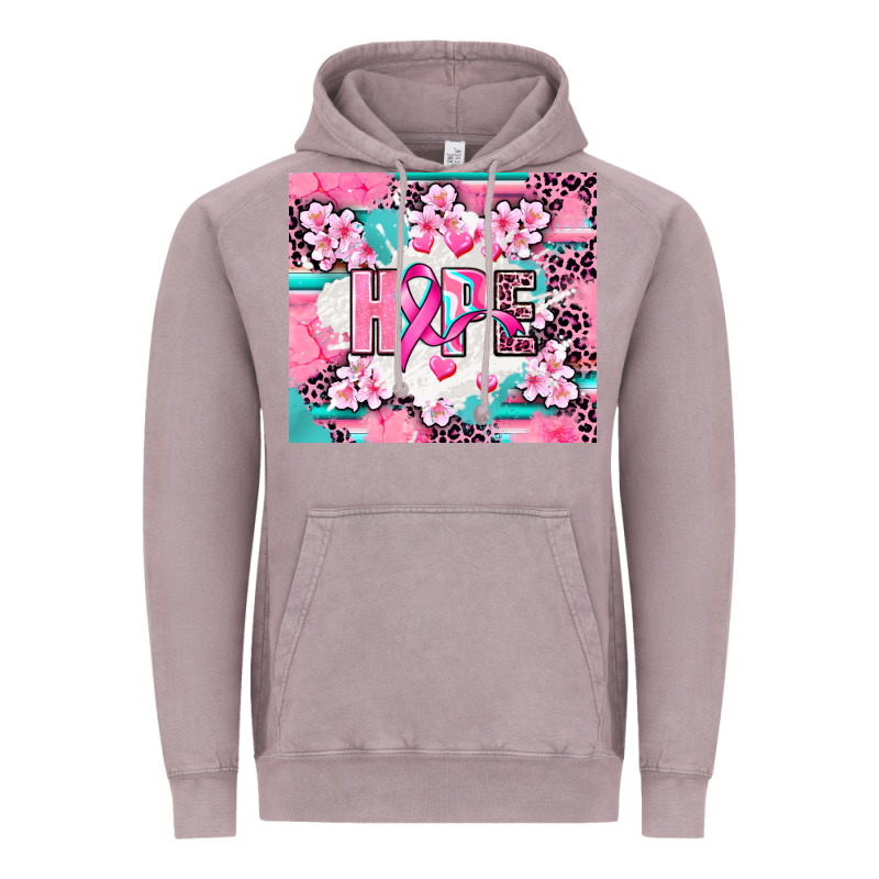 Hope Breast Cancer Vintage Hoodie by AdoDesignShop | Teevron