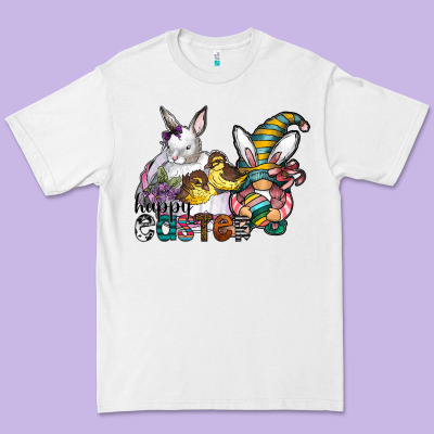 Happy Easter Premium Tee Designed By Cowhidedigitalart
