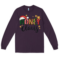 Plum honey claus christmas Long Sleeve Tee - BarkalooDesign