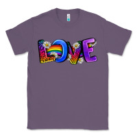 Lavender Western Love LGBTQ+ Classic Tee - BundleAndBundleShop
