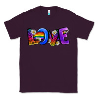 Plum Western Love LGBTQ+ Classic Tee - BundleAndBundleShop