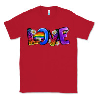 Red Western Love LGBTQ+ Classic Tee - BundleAndBundleShop